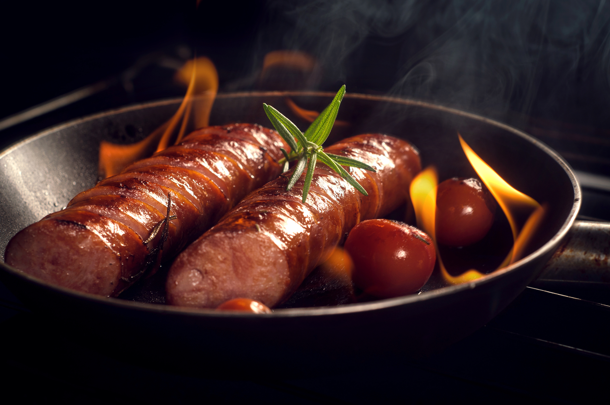 Sausages in Pan